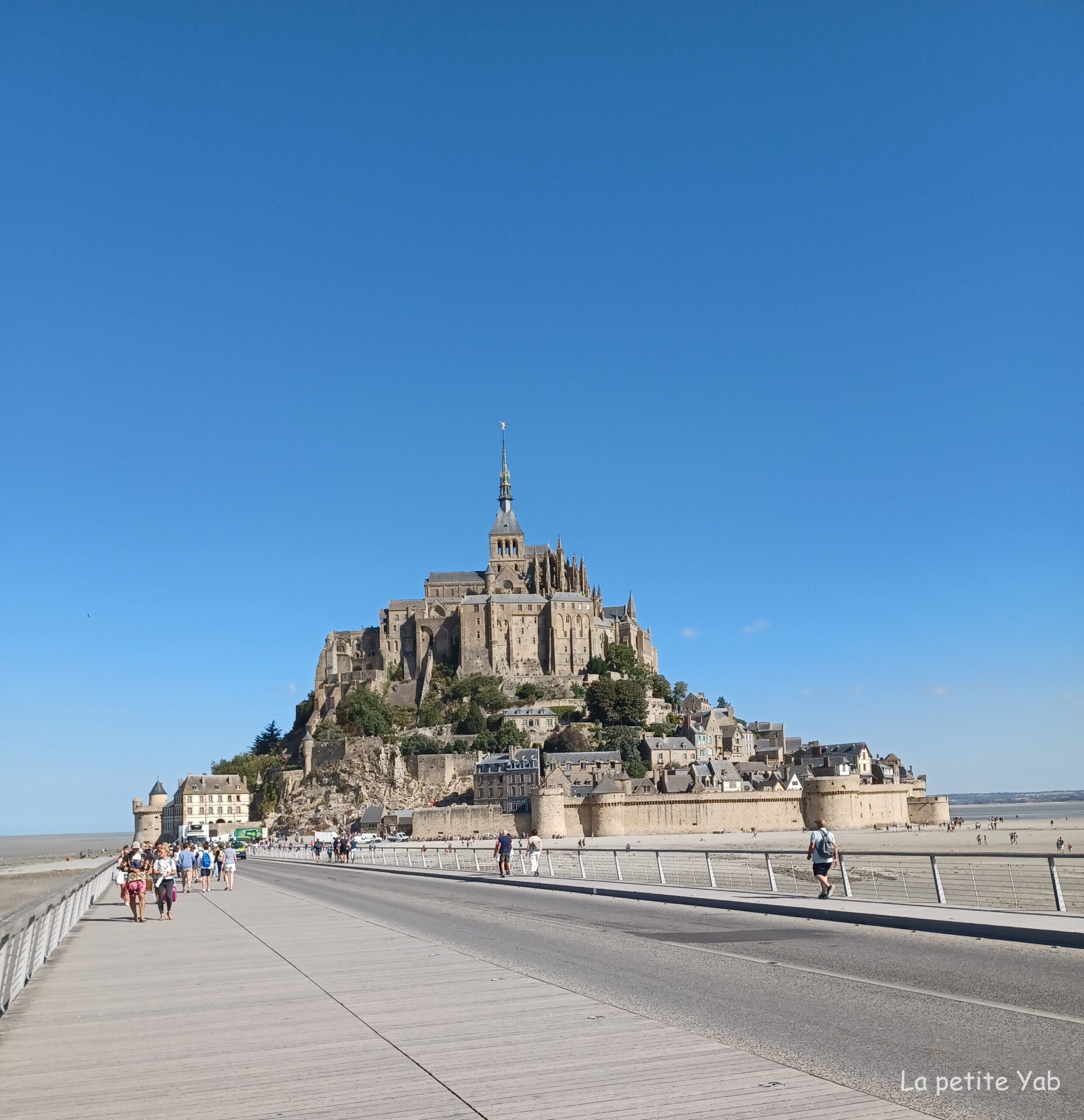 Mont Saint Michel vu du pont