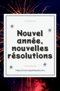 nouvel année nouveaux objectifs