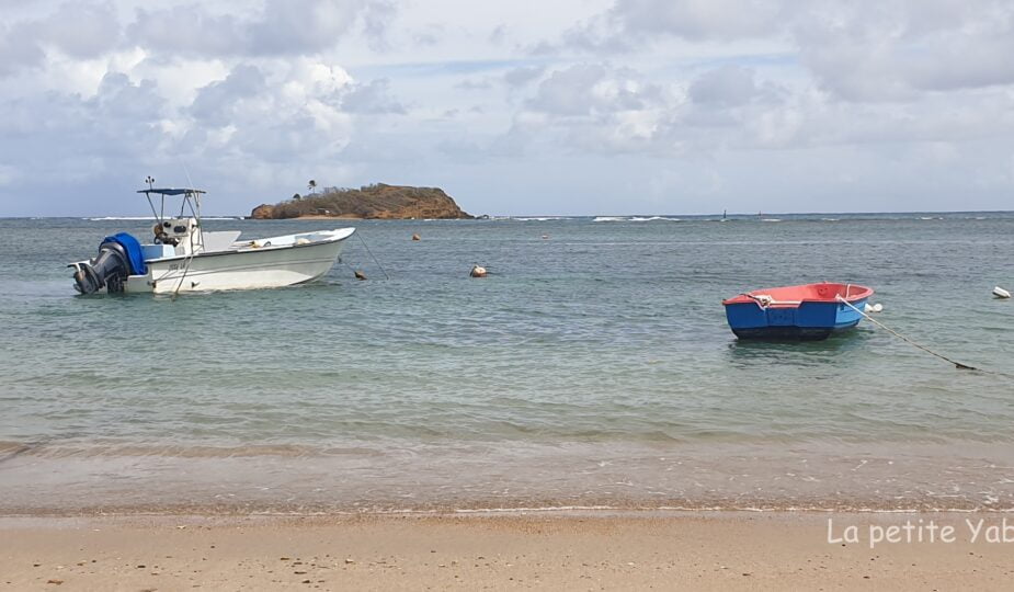 plage tartane avec bateaux